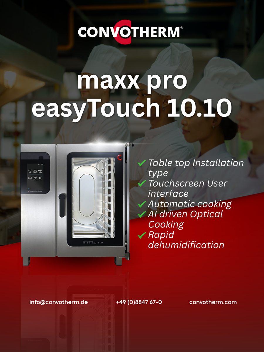 Convotherm maxx pro easyTouch 10.10 tabletop combi oven