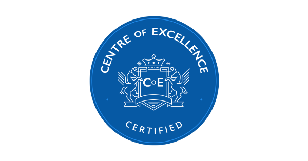 Centre of Excellence — Certified