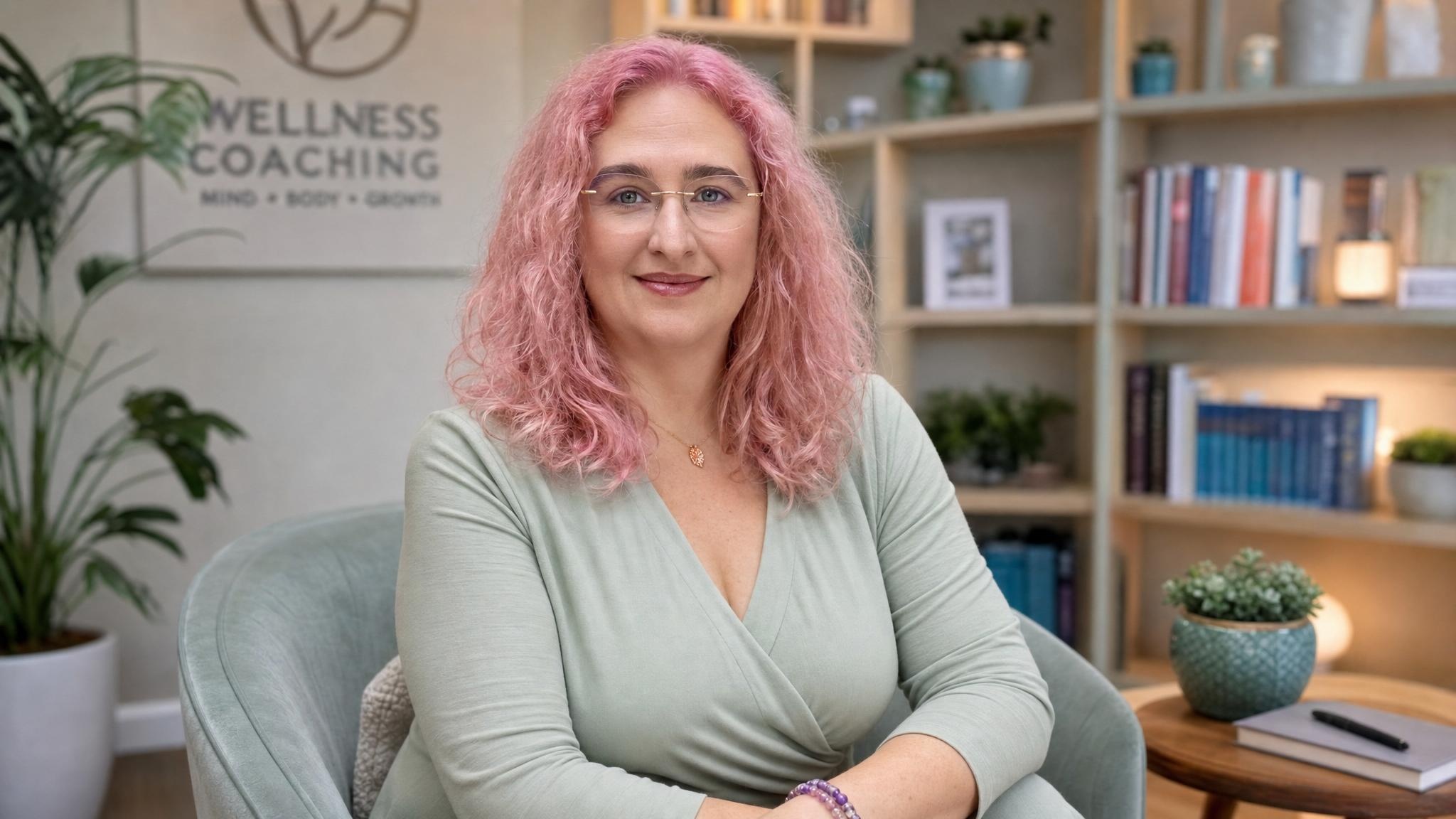 Iulia Ioana în sesiune de coaching holistic