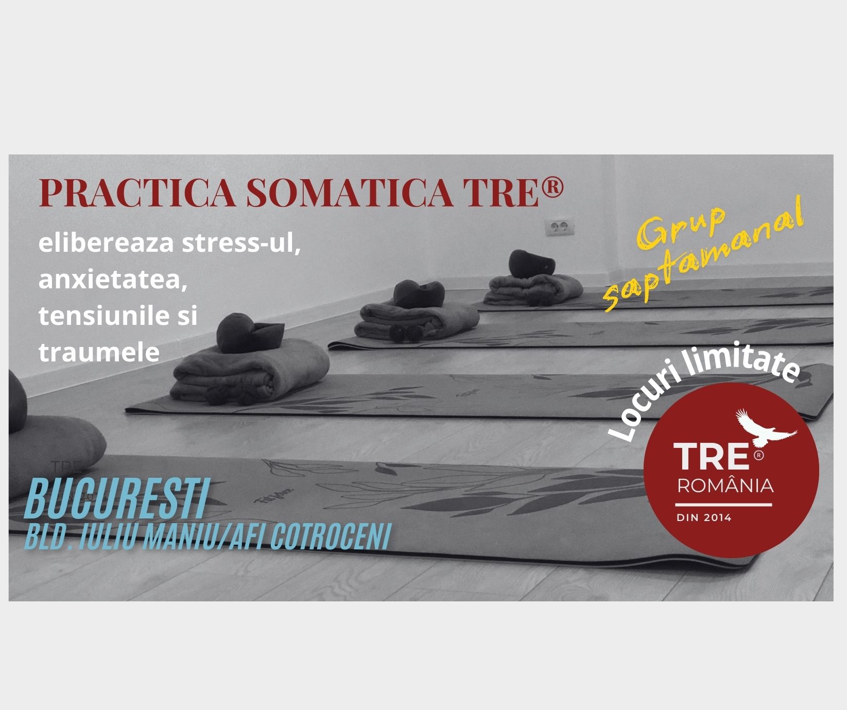 Grup săptămânal de practică TRE®