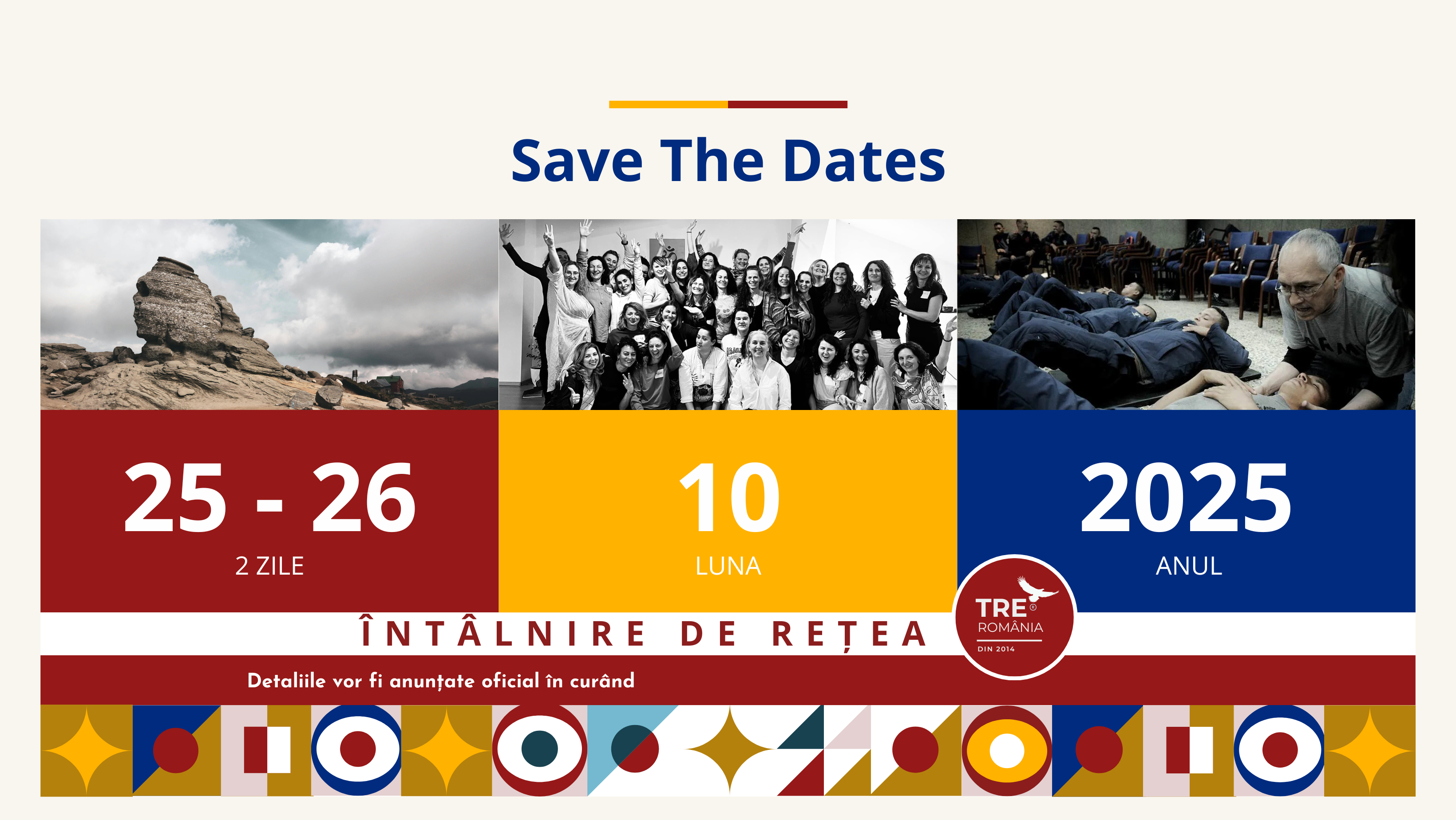 Întâlnire de Rețea TRE® România 2025 cu participarea Dr. David Berceli