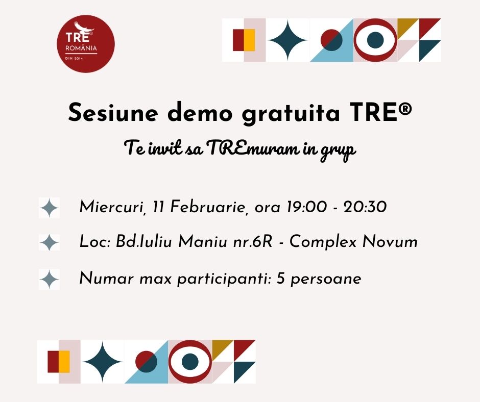 Sesiune demo gratuita TRE®